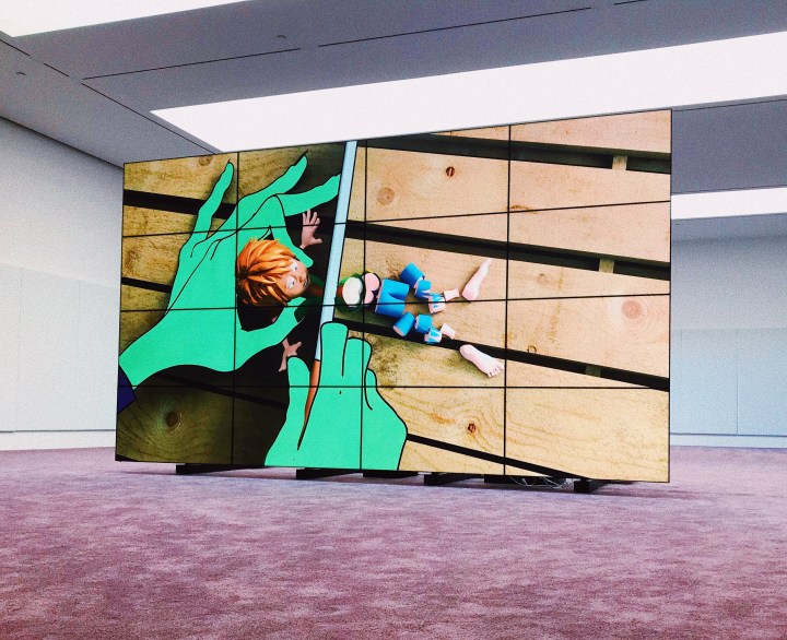 Jordan_Wolfson_Q&Art_critique_of_the_spectacle